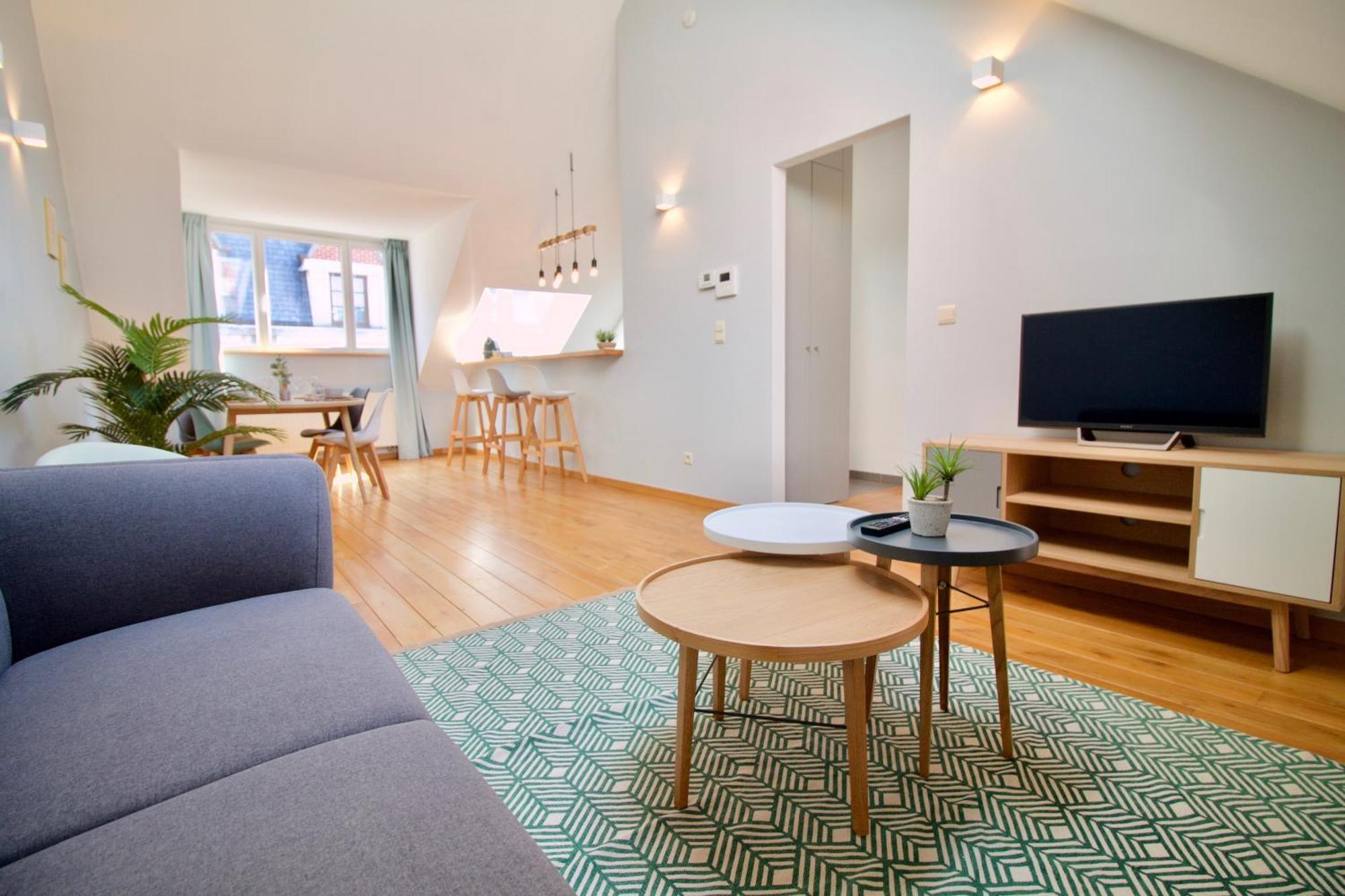Heart Of Grand Place - Stunning 2Br Duplex Bryssel Exteriör bild